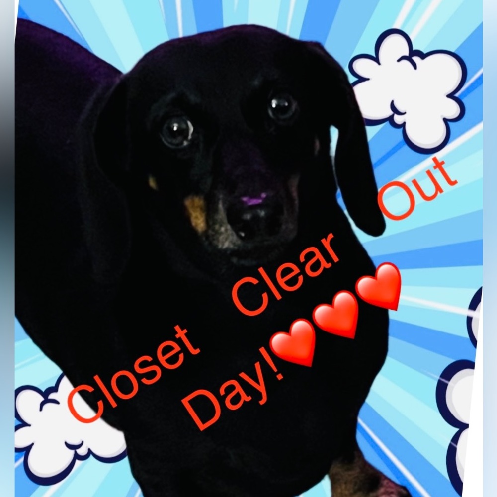 Closet Clear Out Day! Bam! Big savings today!